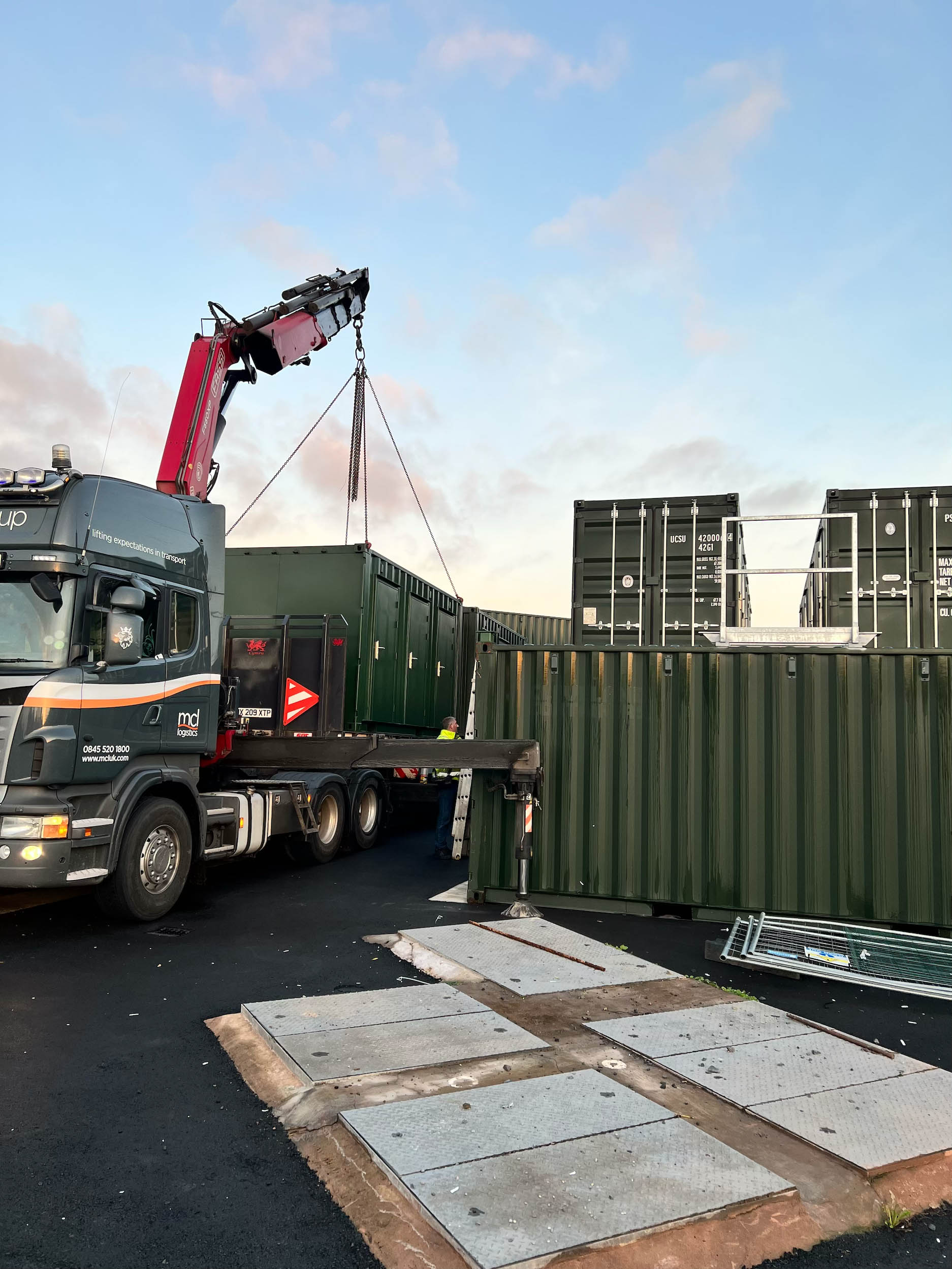 New & customised containers, ready for use UK Wide